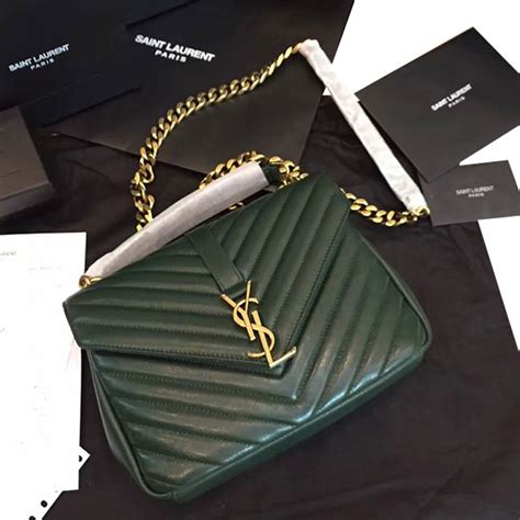 green tan chain ysl bag|ysl shoulder bag price.